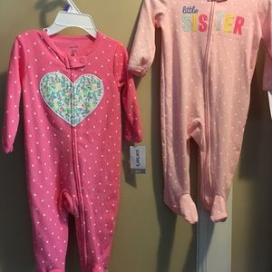 Carters pajamas nwt